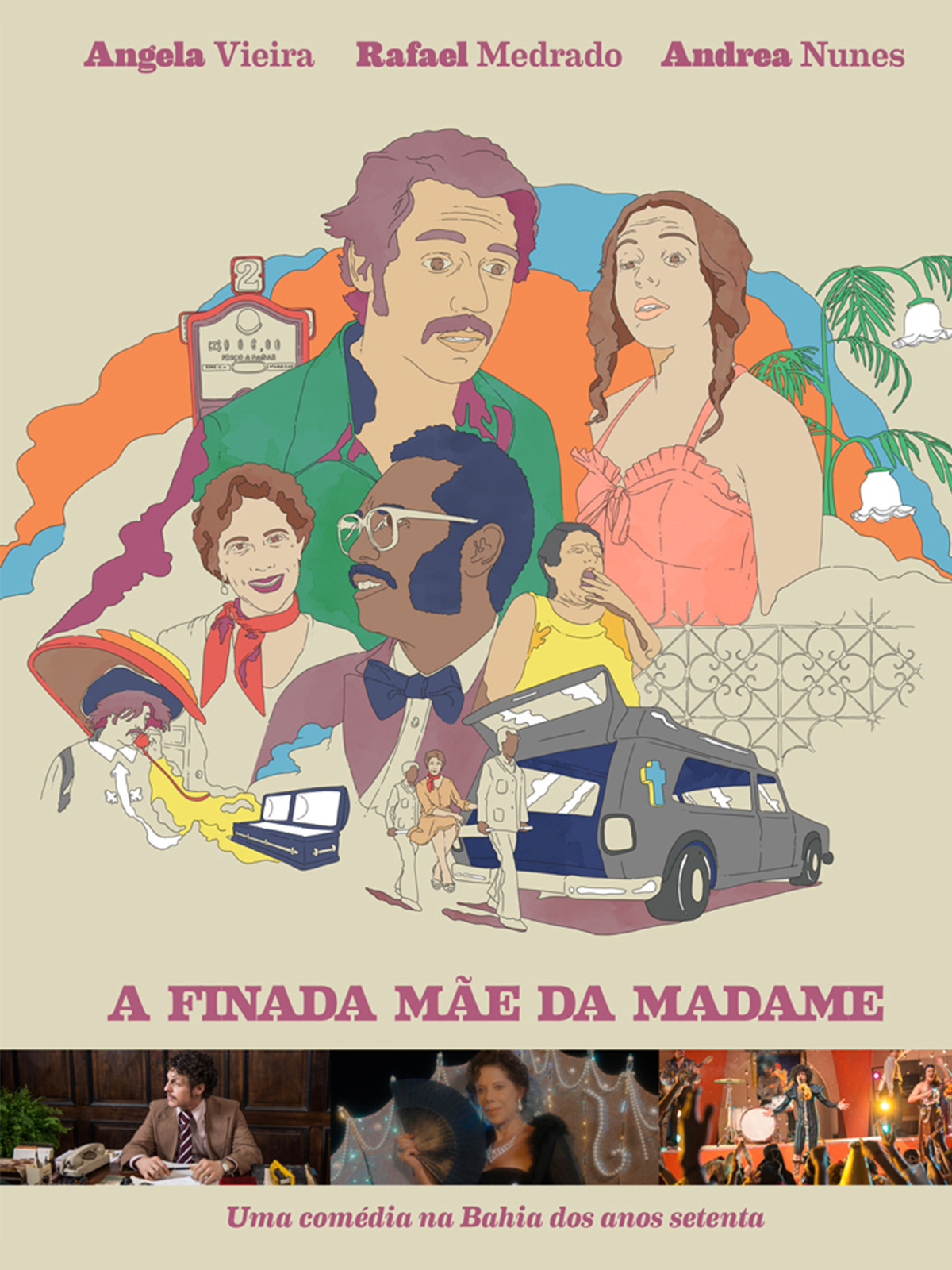 постер A Finada Mae da Madame